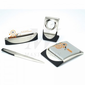 Four Pieces Metal Desktop Set_B93265