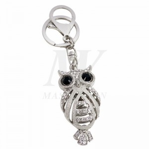 OWL metalen sleutelhanger met Crystals_KC17-014